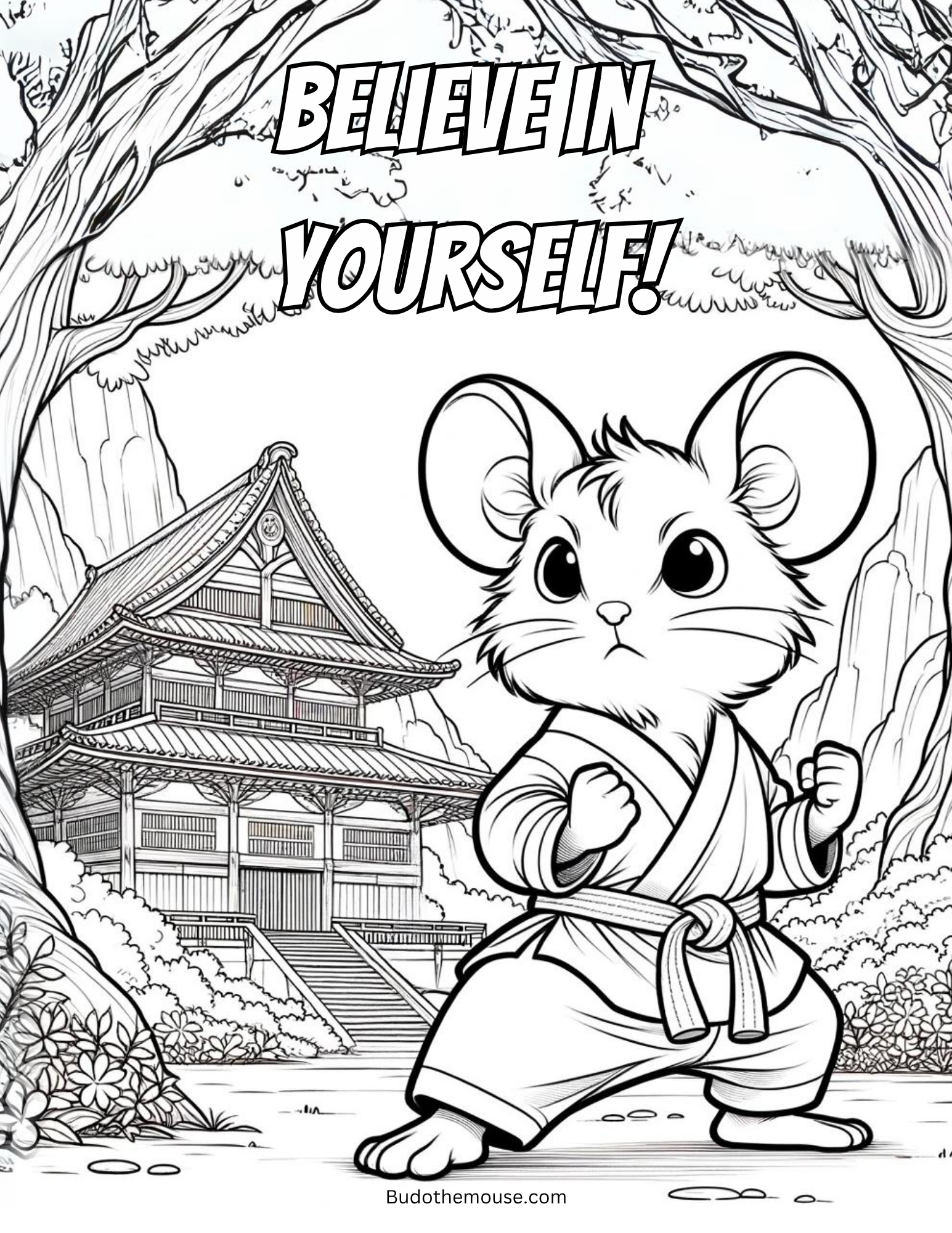 Believe in Yourself printable craft